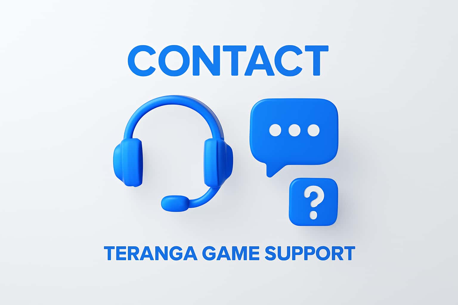 Contact Teranga Game Support Interface