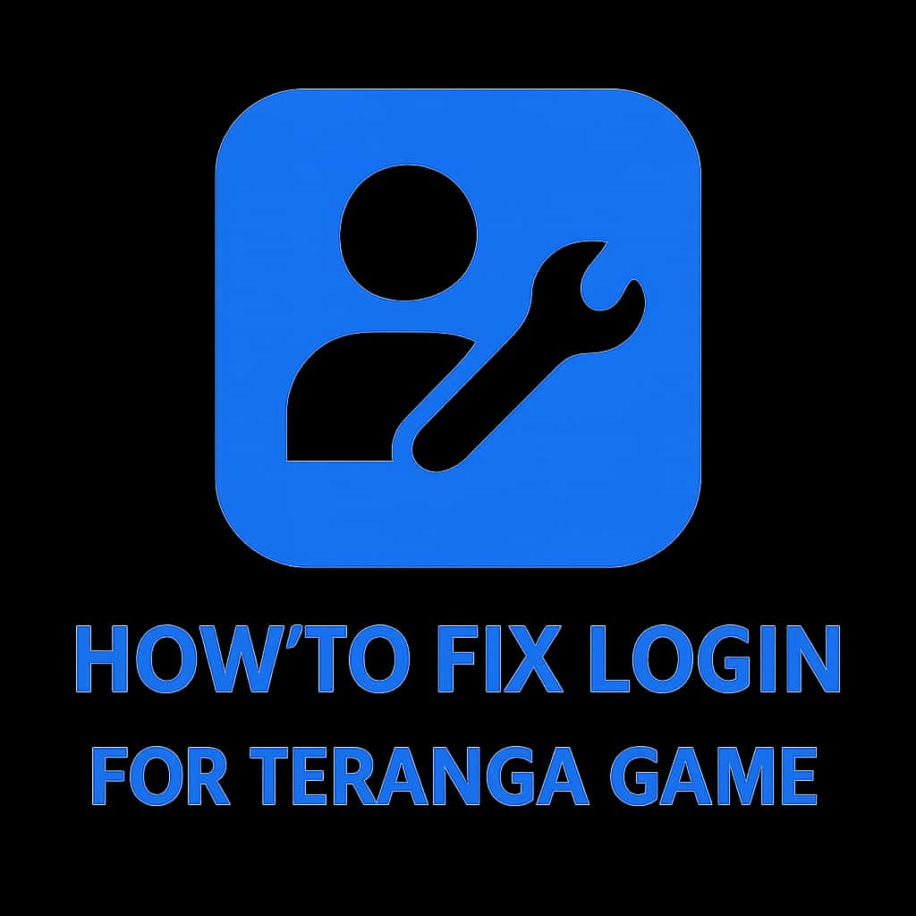Icon representing login help for Teranga Game.