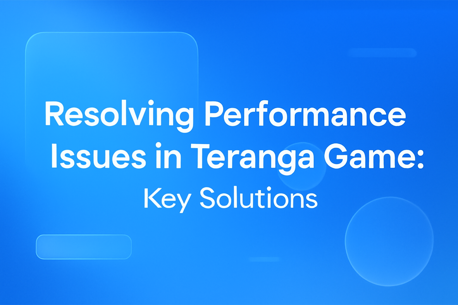 Informative scene about Teranga Game installation safety.
