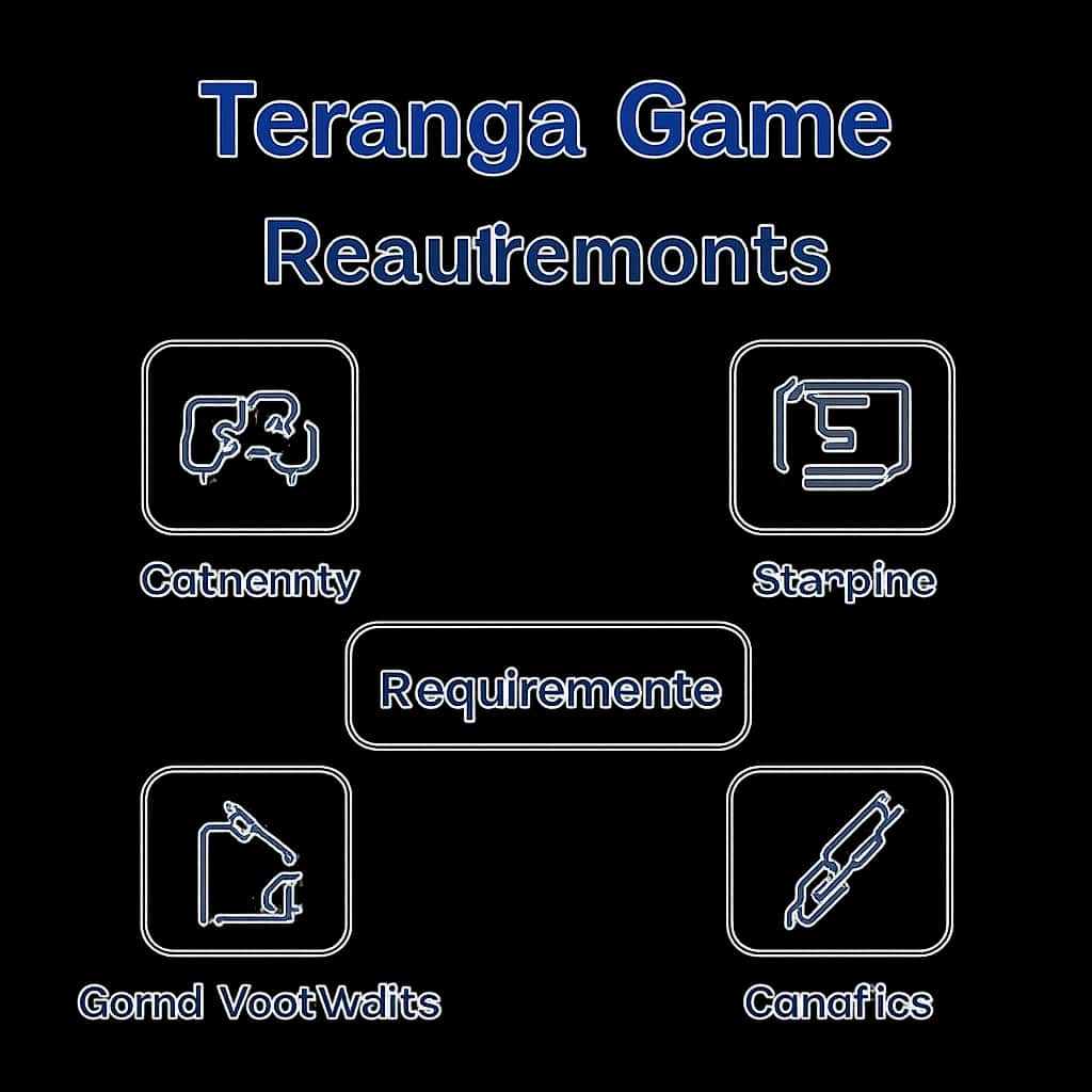 Diagram illustrating Teranga Game Requirements.