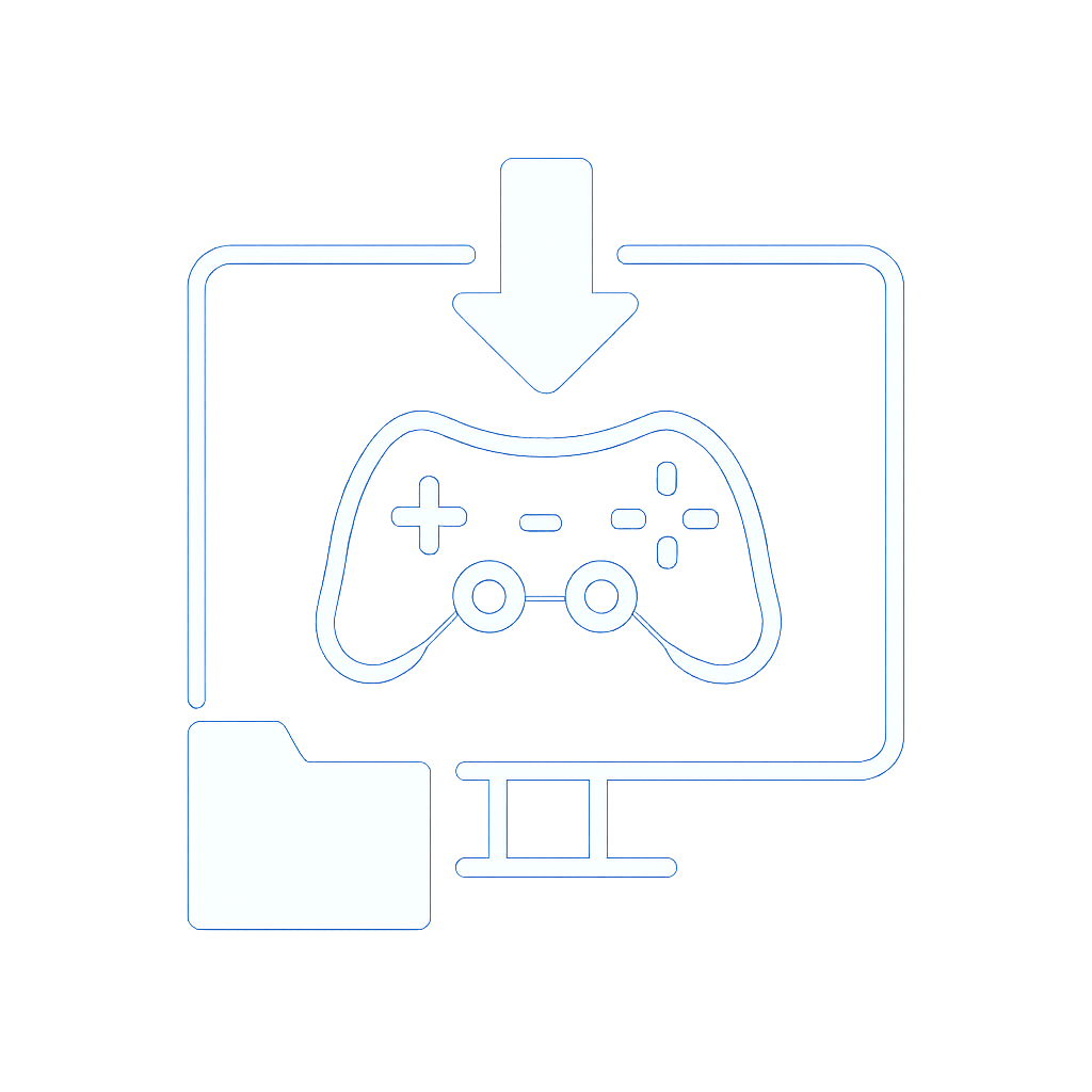 Illustration detailing the steps in the update process for Teranga Game.