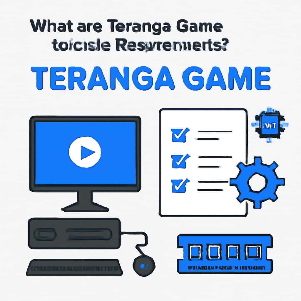 Diagram detailing system requirements for Teranga Game.